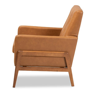 Button Tufted Back Lounge Chair | Bali Loom Perris | Oroa.com