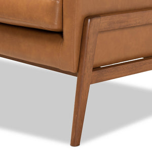 Button Tufted Back Lounge Chair | Bali Loom Perris | Oroa.com