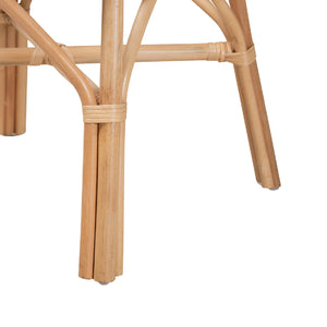 Modern European furniture - Flower Inspired Rattan Accent Chair - www.oroa.com