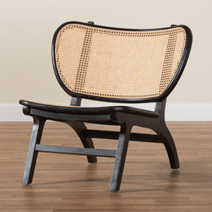 Modern European furniture - Black Mahogany Accent Chair - www.oroa.com