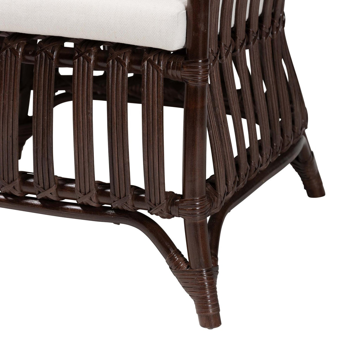 Modern European furniture - Dark Brown Bohemian Accent Chair - www.oroa.com