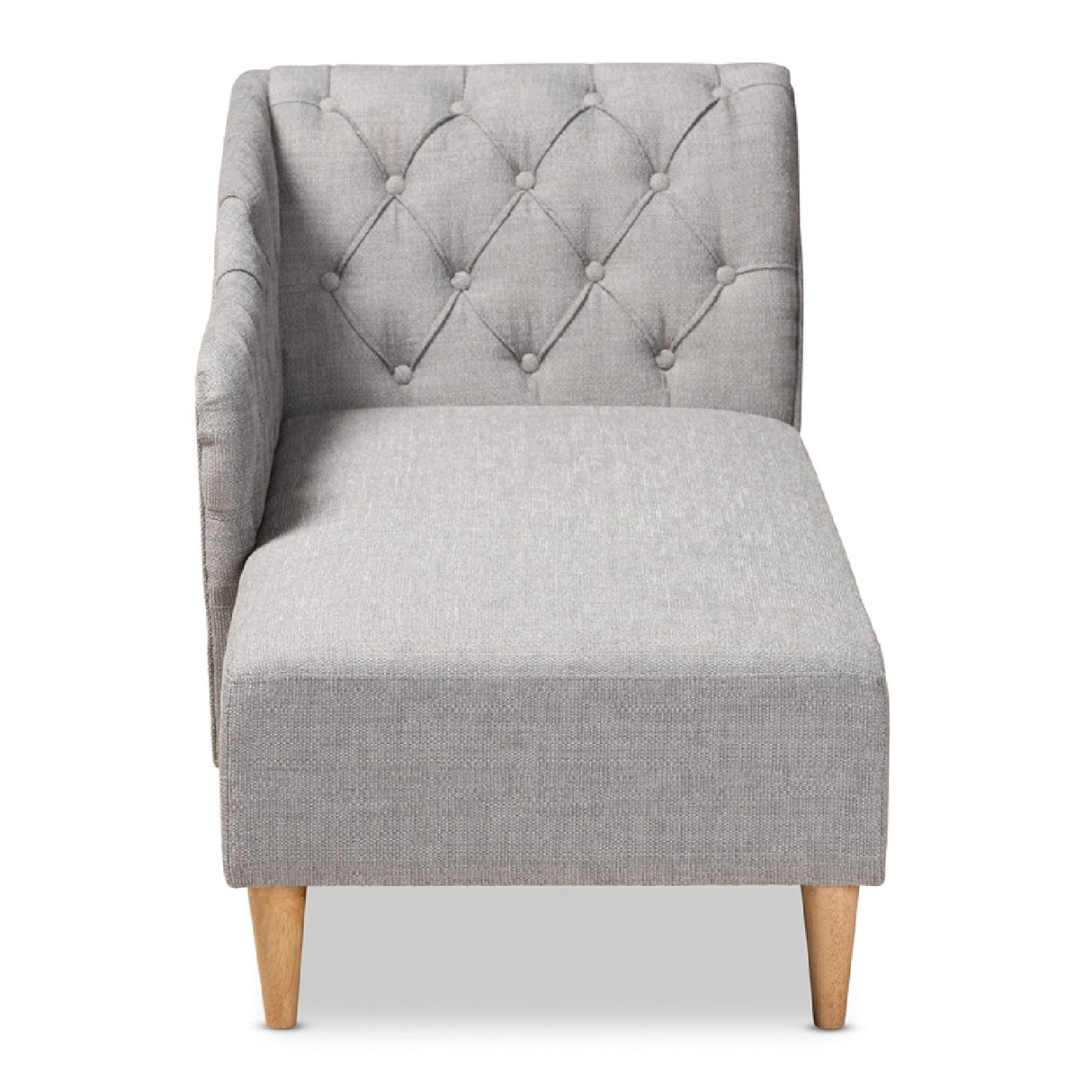 Scroll Back Tufted Chaise Lounge | Bali Loom Emeline | Oroa.com