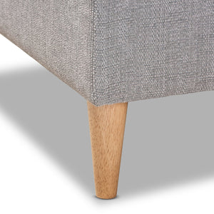 Scroll Back Tufted Chaise Lounge | Bali Loom Emeline | Oroa.com