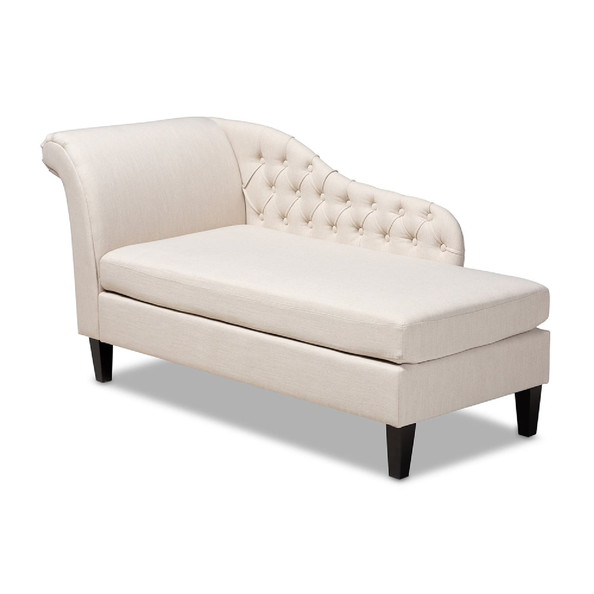 Tufted Fabric Chaise Lounge | Bali Loom Florent | Oroa.com