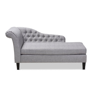 Tufted Fabric Chaise Lounge | Bali Loom Florent | Oroa.com