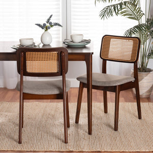   Modern European furniture - Woven Rattan Back Dining Chairs 2 - www.oroa.com | Oroa.com
