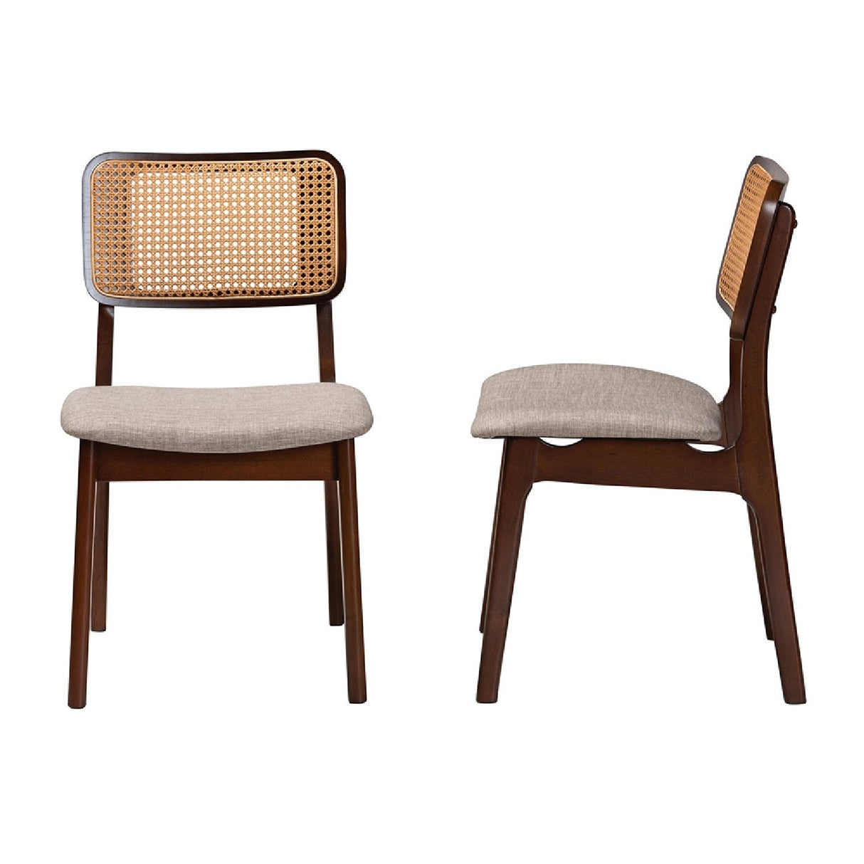   Modern European furniture - Woven Rattan Back Dining Chairs 2 - www.oroa.com | Oroa.com