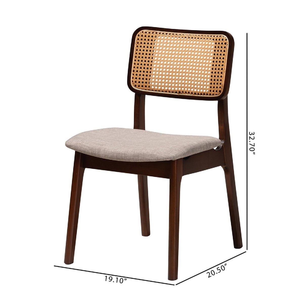   Modern European furniture - Woven Rattan Back Dining Chairs 2 - www.oroa.com | Oroa.com