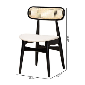   Modern European furniture - Black Wooden Dining Chairs 2 - www.oroa.com | Oroa.com