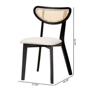   Modern European furniture - Crescent Rattan Back Dining Chairs 2 - www.oroa.com | Oroa.com