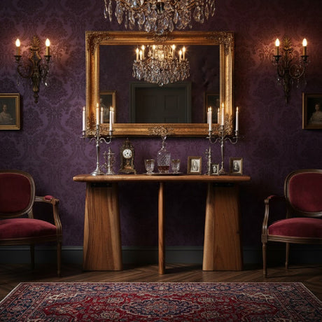 Modern European furniture - Suar Wood Console Table - www.oroa.com