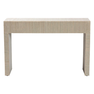 Natural Grasscloth 3 Drawer Console Table | Bali Loom Cielo | Oroa.com