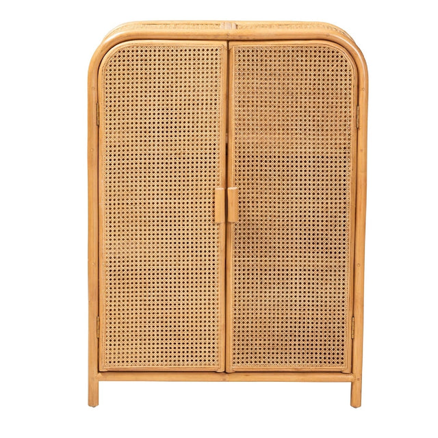 Modern European furniture - Rattan Bohemian Storage Cabinet - www.oroa.com