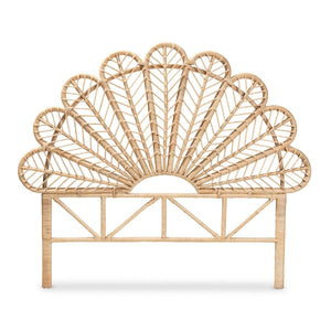 Modern European furniture - Rattan Rods Queen Size Headboard - www.oroa.com