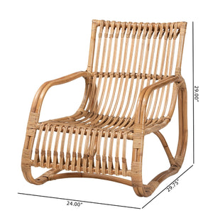 Modern European furniture - Openwork Rattan Accent Chair |- www.oroa.com