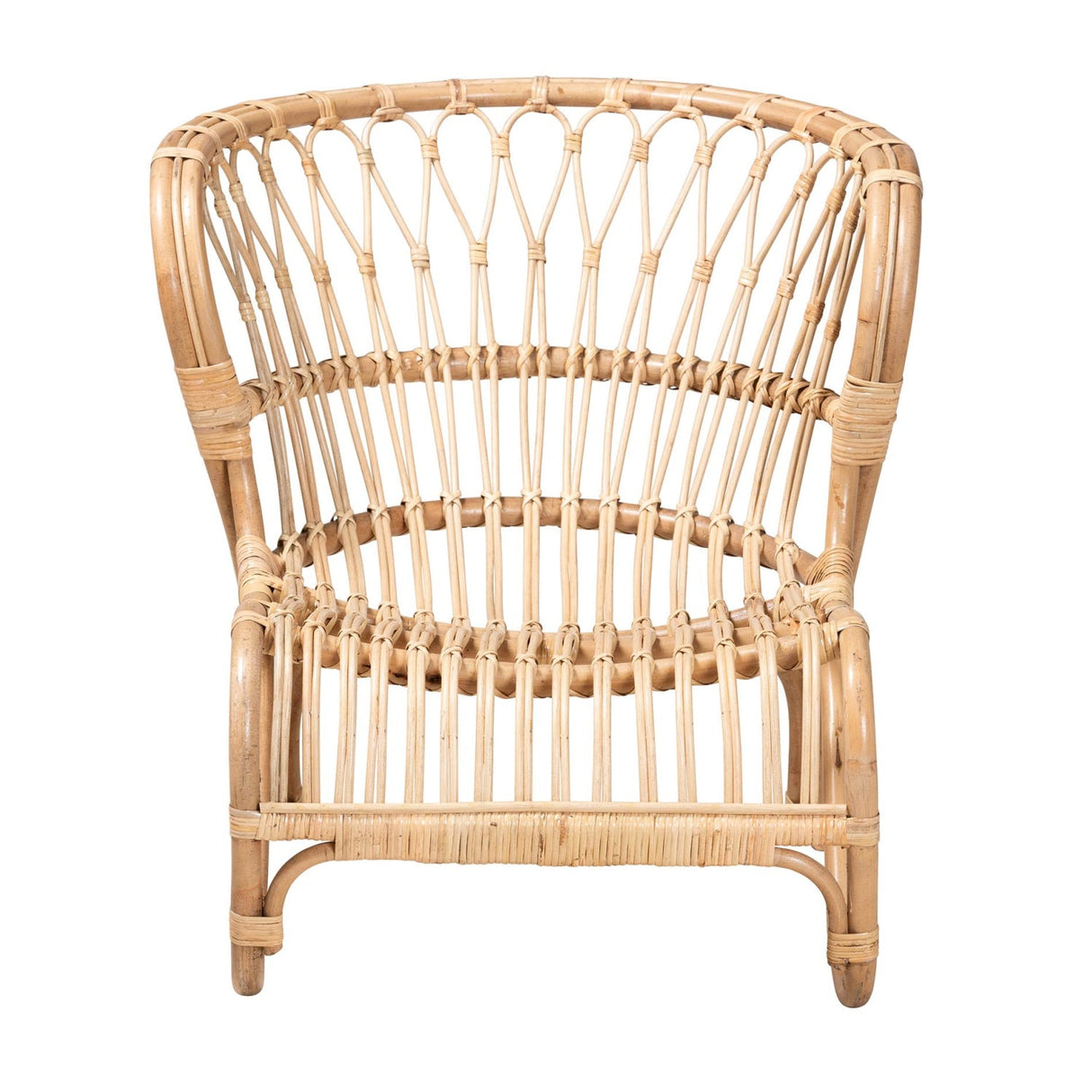 Modern European furniture - Rattan Openwork Accent Chair - www.oroa.com