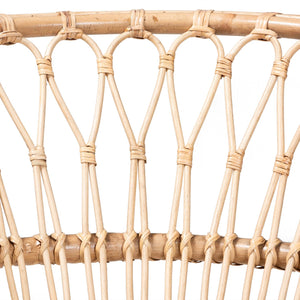 Modern European furniture - Rattan Openwork Accent Chair - www.oroa.com