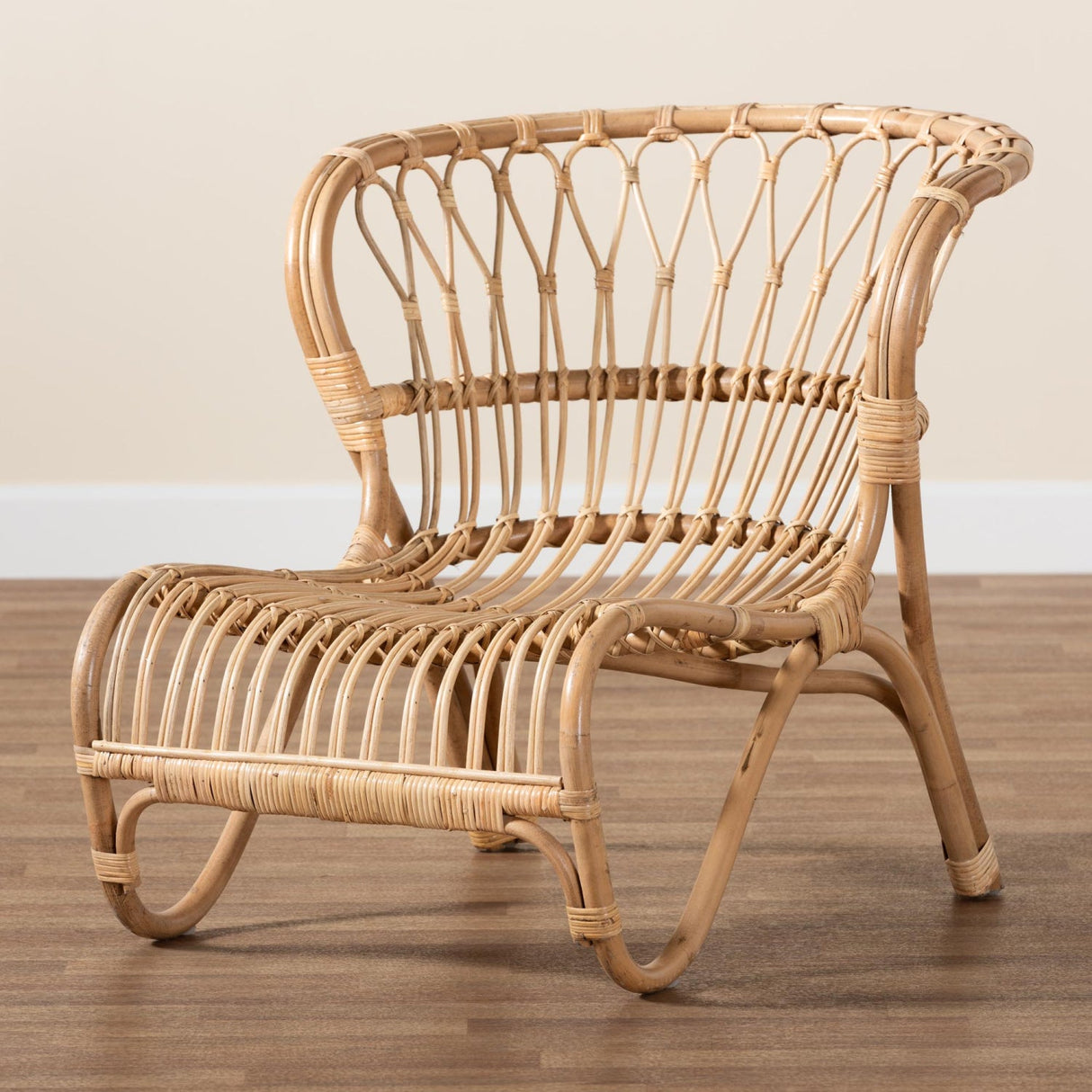 Modern European furniture - Rattan Openwork Accent Chair - www.oroa.com