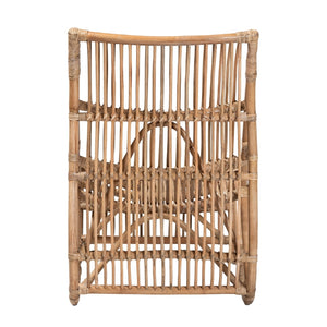 Modern European furniture - Rattan High Back Lounge Chair - www.oroa.com