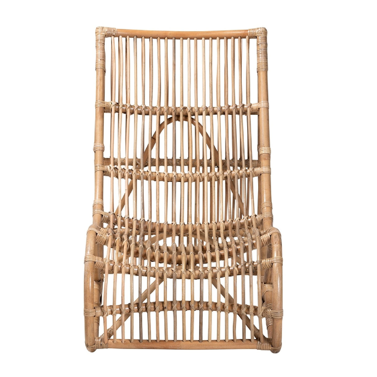 Modern European furniture - Rattan High Back Lounge Chair - www.oroa.com