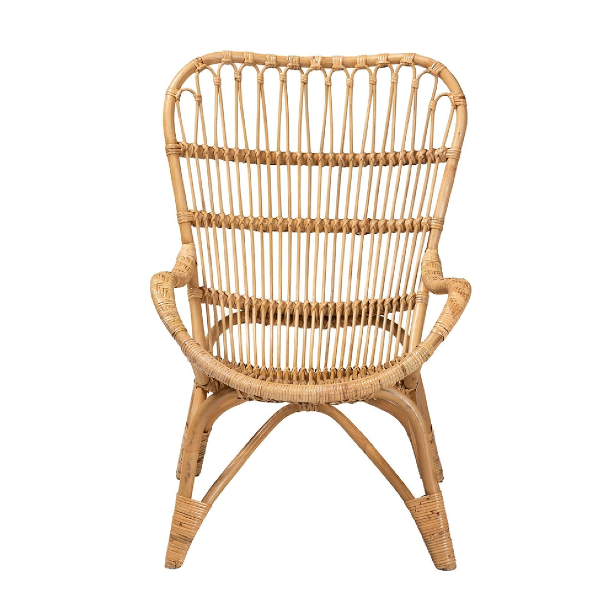 Modern European furniture - Rattan Modern Bohemian Lounge Chair - www.oroa.com