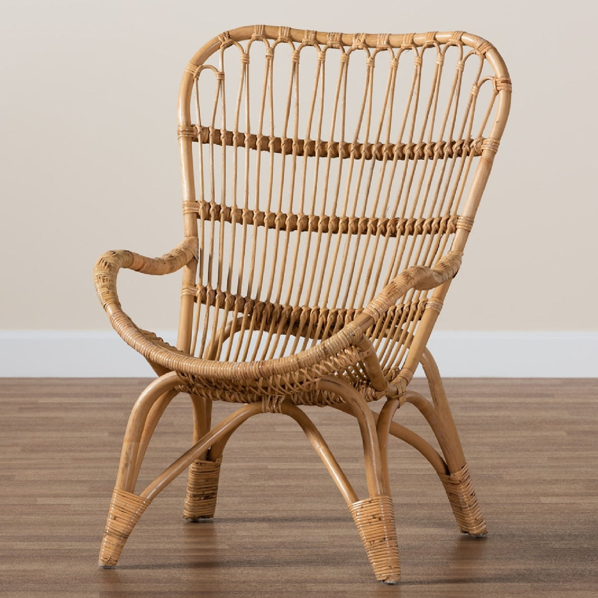 Modern European furniture - Rattan Modern Bohemian Lounge Chair - www.oroa.com