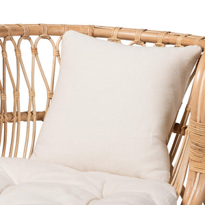   Modern European furniture - Brown Rattan Chaise Lounge - www.oroa.com | Oroa.com