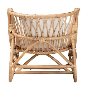   Modern European furniture - Brown Rattan Chaise Lounge - www.oroa.com | Oroa.com
