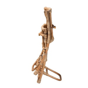 Modern European furniture - Natural Rattan Foldable Lounge Chair - www.oroa.com