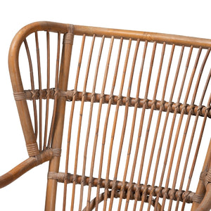 Modern European furniture - Rattan Rods Antique Lounge Chair - www.oroa.com