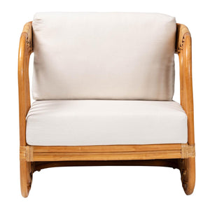 Modern European furniture - Modern Indoor Outdoor Boho Rattan Lounge Chair- www.oroa.com