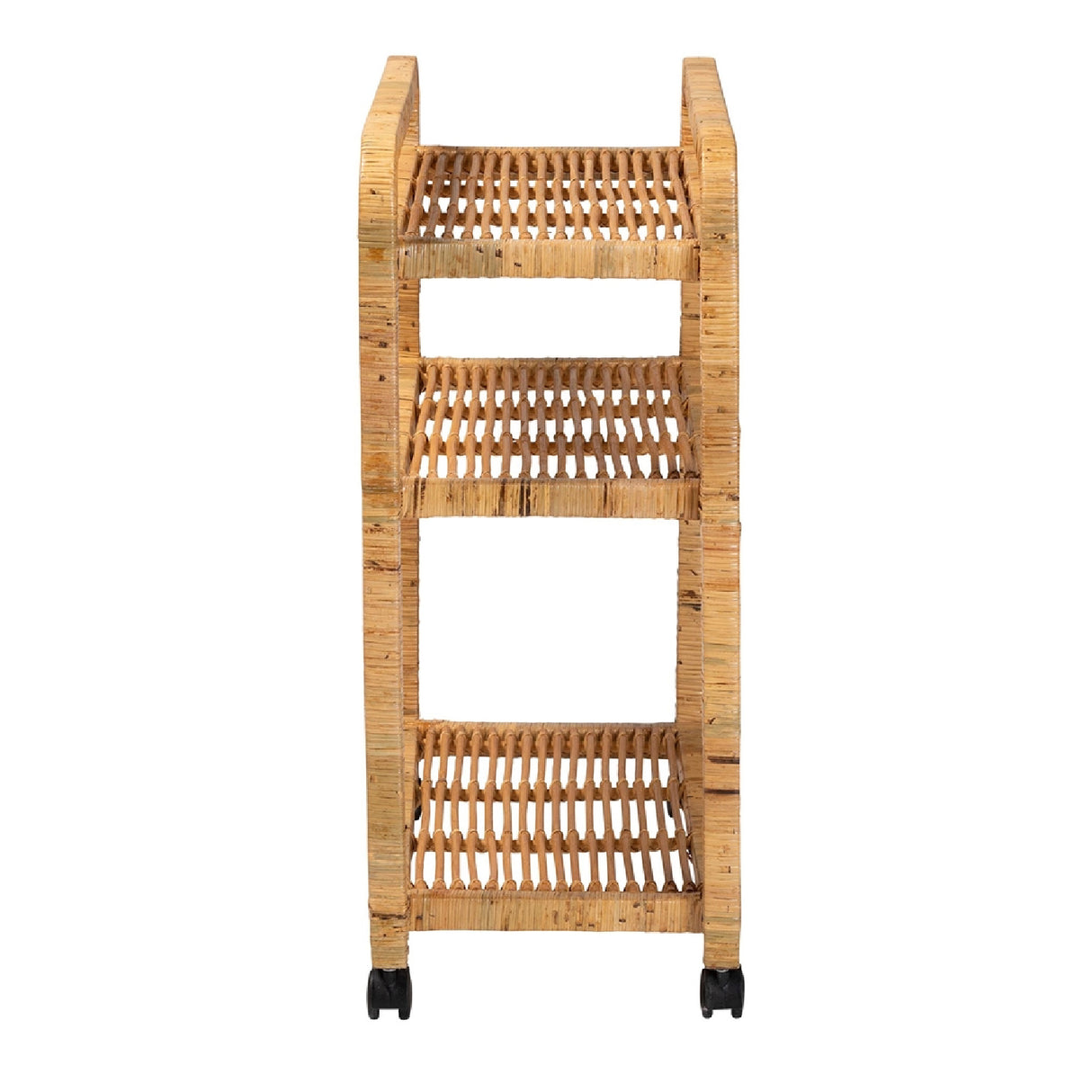 Modern European furniture - Rattan Wrapped Kitchen Cart - www.oroa.com