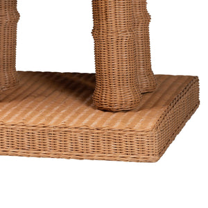 Modern European furniture - Rattan Elephant Console Table - www.oroa.com