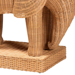 Modern European furniture - Rattan Elephant End Table - www.oroa.com