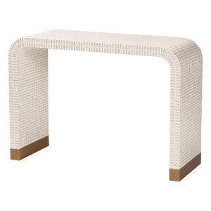 Modern European furniture - White Capiz Shell Accent Tables 3 - www.oroa.com