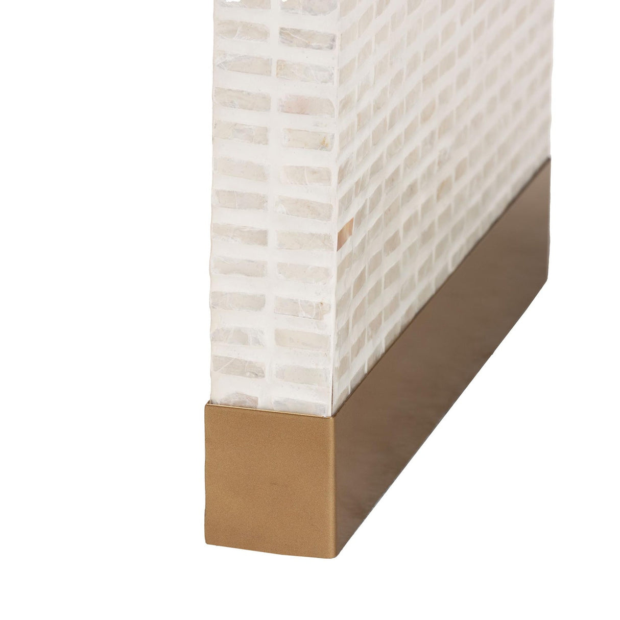 Modern European furniture - White Capiz Shell Accent Tables 3 - www.oroa.com