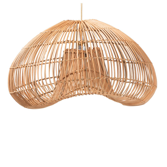Natural Rattan Dome Pendant Lamp | Bali Loom Hansa | Oroa.com
