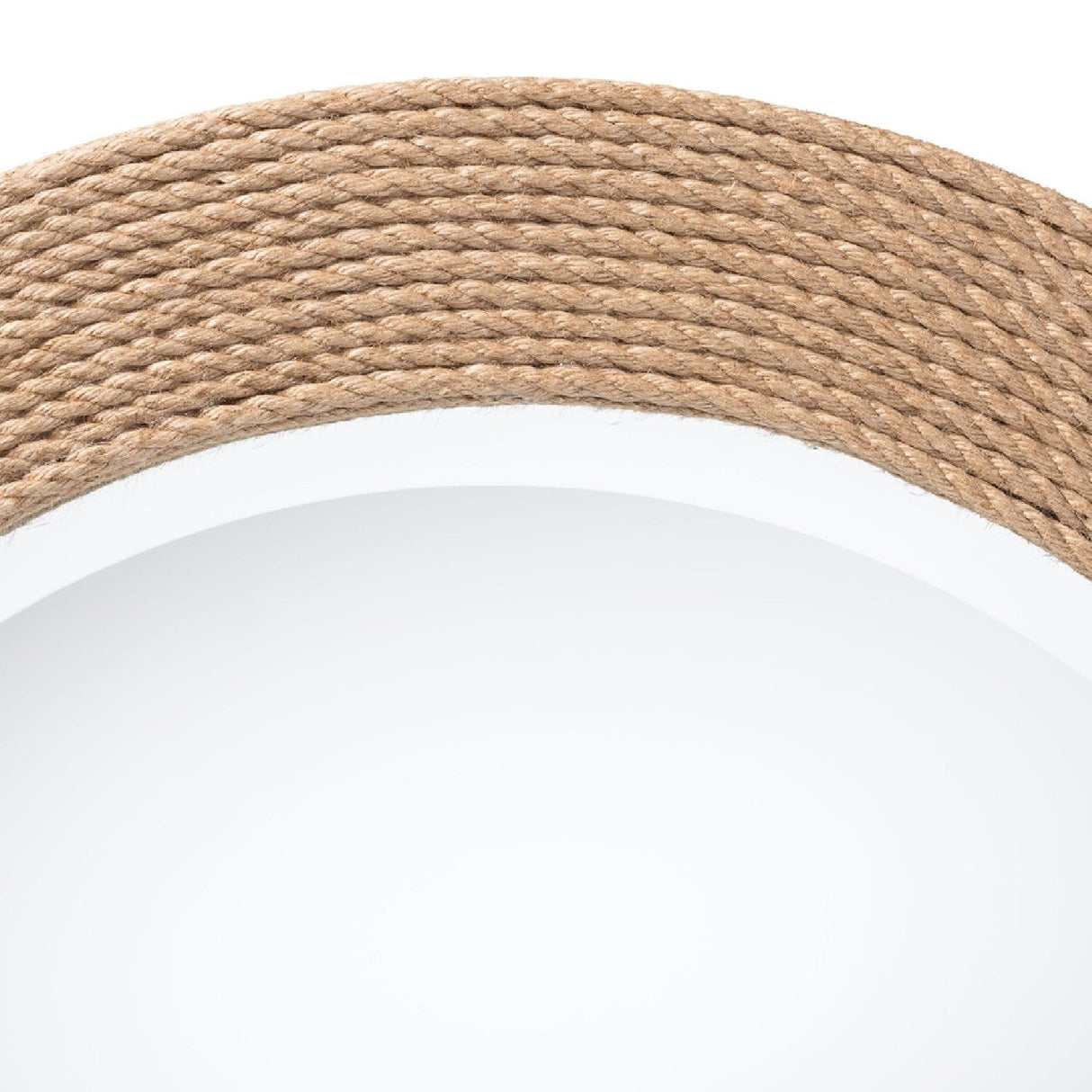 Woven Rope Round Mirror | Bali Loom Nieva | Oroa.com
