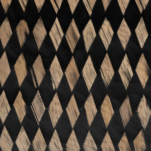 Diamond Pattern Bamboo End Table | Bali Loom Paulo | Oroa.com