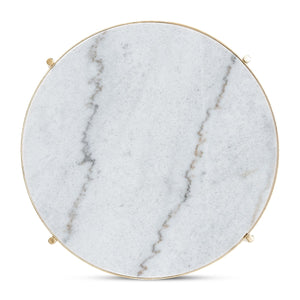   Modern European furniture - Round Marble End Table - www.oroa.com | Oroa.com