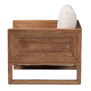 Bleached Seagrass Accent Chair | Bali Loom Helina | Oroa.com