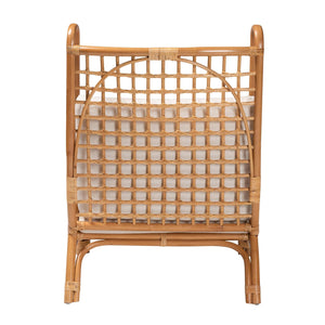 Modern European furniture - Lattice Rattan Accent Chair - www.oroa.com