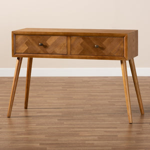 Wooden 2 Drawer Console Table | Bali Loom Mae | Oroa.com