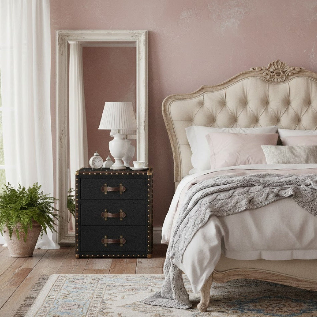 Vintage 3 Drawer End Table | Bali Loom Mallison | Oroa.com