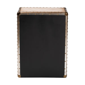 Vintage Metal 4 Drawer End Table | Bali Loom Jaelyn | Oroa.com