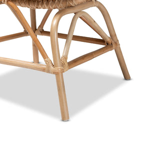 Modern European furniture - Rattan Woven Embellishments Accent Chair - www.oroa.com