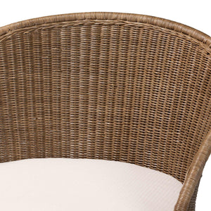 Modern European furniture - Graywashed Rattan Accent Chair - www.oroa.com