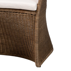 Modern European furniture - Graywashed Rattan Accent Chair - www.oroa.com