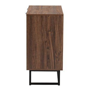 Brown Wooden 2 Door Cabinet | Bali Loom Sadia | Oroa.com