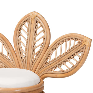 Flower Inspired Rattan Accent Chair | Bali Loom Gresham | Oroa.com